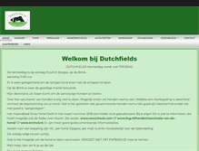 Tablet Screenshot of dutchfields.nl